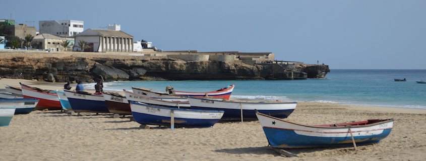 Boats on Bitxe Rotxa, Maio, Cape Verde