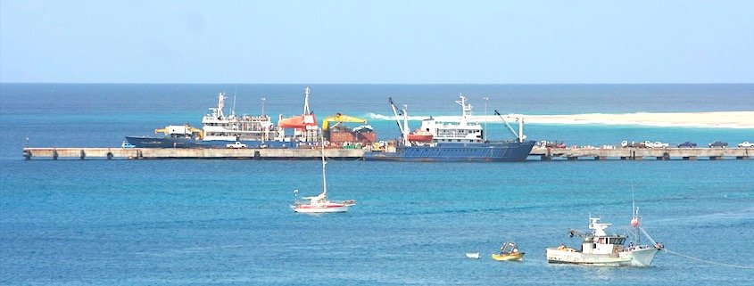 Maio island port