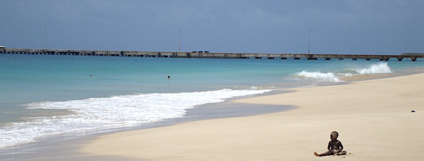 Maio beach and port