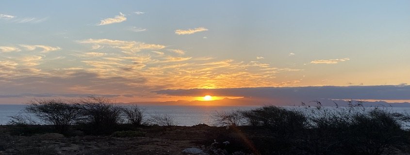 Sunset from Maio island